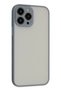 iPhone 15 Pro Max Compatible Case Montreal Silicone Cover - Gray Bezoss - 2