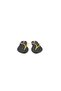 Women Starck Ting Thong, Black and Orange - 4