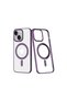 Apple iPhone 14 Plus Compatible Case Element Magneticsafe Hard Cover - Purple - 2