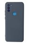 General Mobile Gm 21 Plus Case Nano Inside Velvet Silicone - Gray