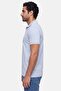 Men Regular Fit Short Sleeve Plain Polo Shirt, Light Blue - 3