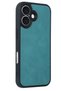 غطاء جلدي مناسب لهاتف iPhone 16 - لون أخضر فاتح من BEZOSS. - 2