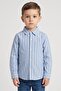 Kids Boy Stripe Long Sleeve Shirt, Multicolor