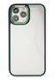 iPhone 14 Pro Max Compatible Case Dora Cover - Khaki Green Bezoss - 2