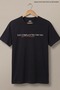 Men's Text Printed Flexible Black Loose T-Shirt - 5