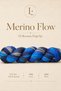 Merino Flow Premium Hand Dyeing 75% Wool 25% Polyamide Knitting Yarn 100 Gr 400 m