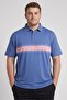 Men Athletic Fit Short Sleeve Golf Polo Shirt, Slate Blue