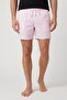 Men Stripe Board Shorts, Pink