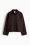 Corduroy-collar jacket - 6