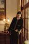 Elera Glitter Angora Cardigan Black - 3