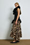 Pernıl Women's Skirt Brown - 4