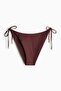Tie tanga bikini bottoms - 5