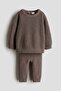 2-piece cotton knit set