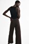 Wide High Waist Ankle Jeans - 2