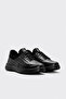 Genuine Leather Black Men's Casual Shoes 166Ma1006 - 4