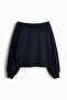 Off-the-shoulder sweatshirt - 6