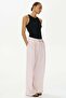 Wide belted trousers