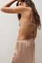 Soft viscose satin bra - 5