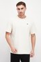 Men Sport Fit Short Sleeve Training T-Shirt, Light Beige