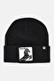 Men Night Marie Stallion Beanie Hats, Black