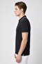 Men Regular Fit Solid Short Sleeve Polo Shirt, Dark Navy - 3