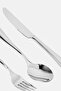 3 Piece Spoon And Fork With Knife Dinner Set - 3