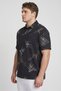 Men Sportswear Fit Short Sleeve The Play Off Golf Polo Shirt, Black - 3