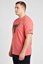 x Project Rock Men Loose Fit Short Sleeve Training T-Shirt, Pale Red - 3