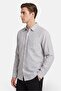 Men Regular Fit Micro Stripe Long Sleeve Casual Shirt, Multicolor - 3
