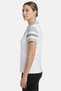 Women Sportwear Fit Short Sleeve Golf Polo Shirt, White - 3