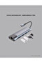 Spt-Gld 4K HDMI Output, Usb‑C Multi‑Port Hub with Gigabit Ethernet (81748) - 3