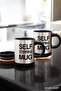 Spt-Gld Written Mug with Stirrer Feature and (80031) Stainless Steel - 5