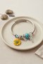Yellow Daisy Charm Bracelet