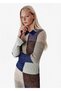 Color Block Knitwear Top - 3