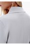 Waist-Fitted Blue Knitwear Jacket - 4