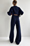 Navy Blue Tracksuit Set - 6001 - 2