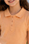 Girls Basic Polo T-Shirt - 3