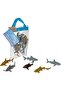 Green Polybag Shark Toy Educational Toy Eco Friendly
