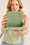 2-Compartment Snap Fastener Envelope Cover Wallet - 4