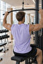 Lilac Sports Athlete Cotton Fabric Crew Neck Men's Sleeveless Undershirt - 3