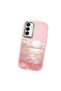 Pink Silicone Case Compatible with Samsung Galaxy A15 4G/5G Shock Absorbing Camera Protection Sea Sunrise - 3