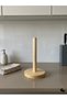 Natural Wood Towel Napkin Holder Wooden Paper Holder (White Pine) (2 Pieces) - 2