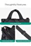 Puffy Tote Bag for Women, Lightweight Quilted Shoulder Handbag with Adjustable Shoulder Strap, Multi - 6