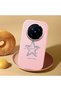 Vivo X200 Pro Compatible Shock-Absorbing Camera Protected Pink Silicone Case Star Pattern - 2