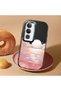 Vivo Y29 5g Compatible Anti-Knock Black Silicone Case with Camera Protection Sunrise at Sea - 2