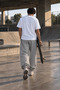 Men's Oversize Sweatpants Printed Loose Elastic Cuffs Streetwear Jogger - 3