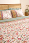 Morlen 100% Cotton Double Duvet Cover Set Pink - 6