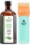 Rosemary Oil for Hair with Hair Oil Applicator, Bottle Comb, 150ml Rosemary Oil for Hair Growth, Treat Dry, Damaged Hair to Fight Hair Loss with