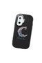 Poco F7 Compatible Shock-Absorbing Camera Protected Black Silicone Case Moon and Star Pattern - 3