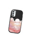 Samsung Galaxy M23/M13 Compatible Shock-Absorbent Camera Protected Black Silicone Case Sunrise at Sea - 3